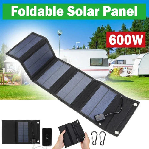 Portable Solar Panel with USB Charging – 80W Foldable Design