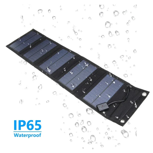 Portable Solar Panel with USB Charging – 80W Foldable Design