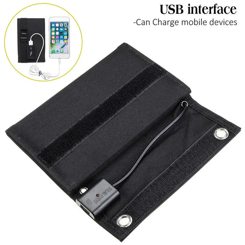 Portable Solar Panel with USB Charging – 80W Foldable Design