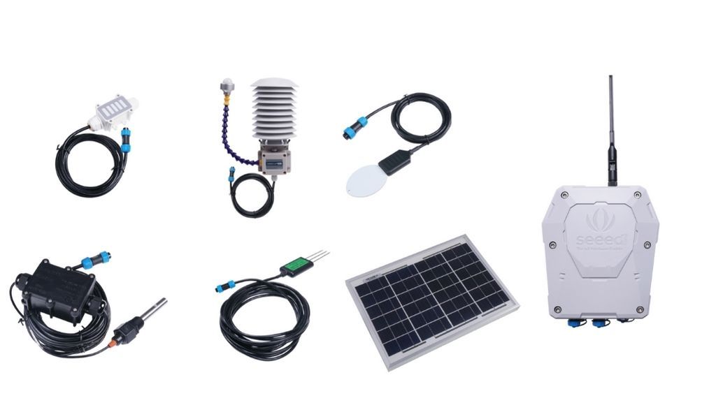 MORA EnviroSense Pro+ – Industrial Solar Environmental Sensor Kit