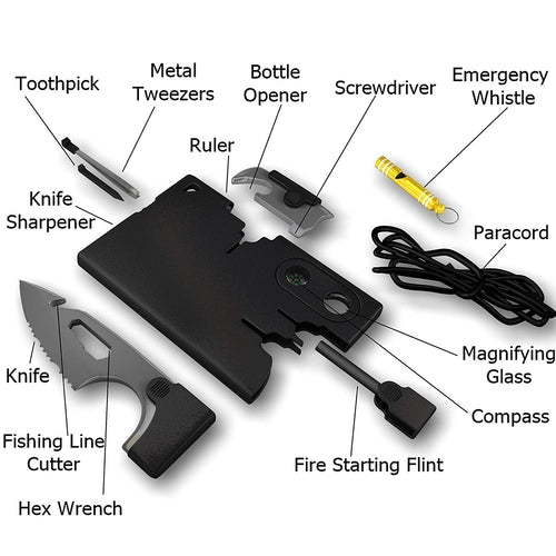 MORA ShieldCard™ – 10-in-1 Survival Tool