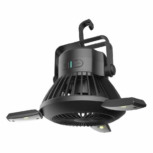 SolarBreeze Pro™ – 3-in-1 Fan, Light & USB Charger