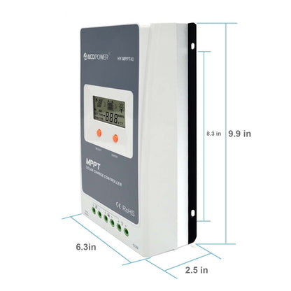 MORA GridSafe™ 40A MPPT Power Controller with MT-Link Remote Module