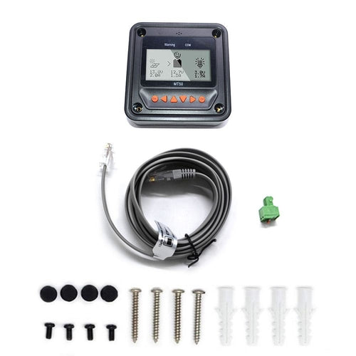 MORA GridSafe™ 40A MPPT Power Controller with MT-Link Remote Module