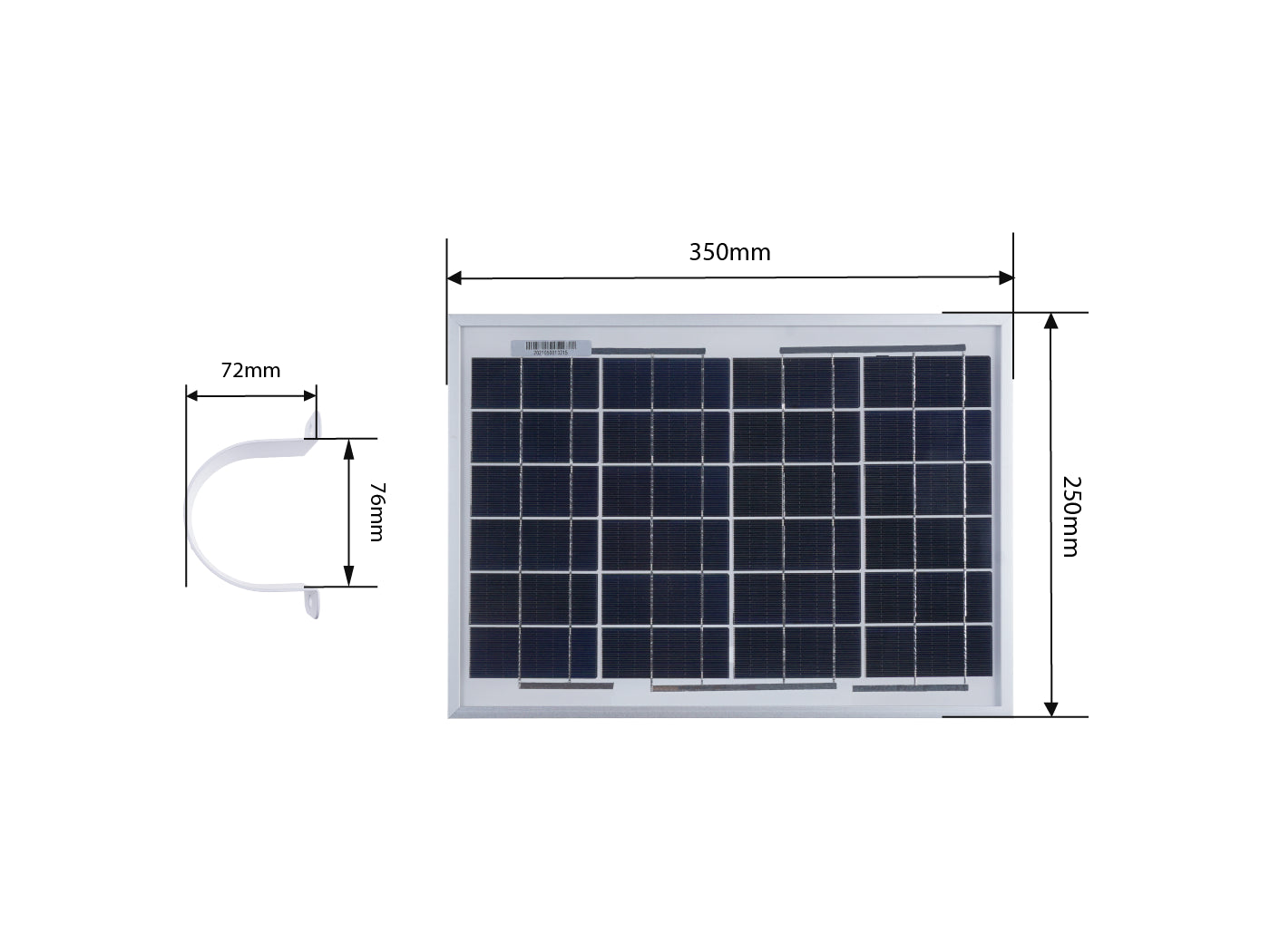 MORA Solar Pro 12W Panel – Waterproof Power Solution for Sensor Kits