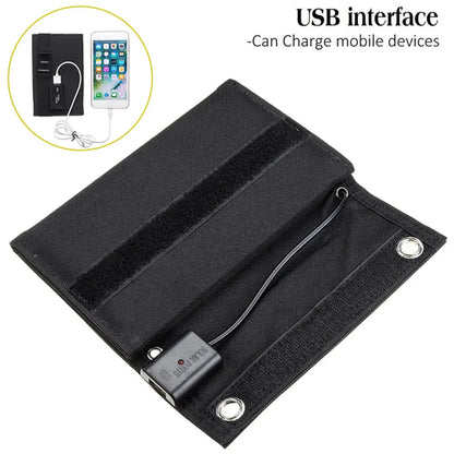 Portable Solar Panel with USB Charging – 80W Foldable Design