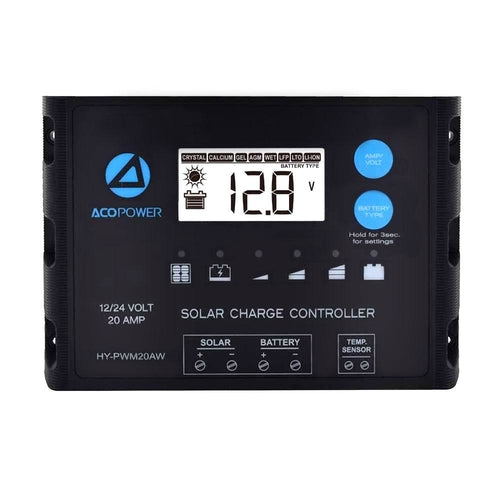 MORA GridSafe™ ProteusX 20A Waterproof PWM Solar Controller